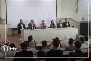 IMG 3312 جامعة حلوان الأهلية بحضور عميد كلية الحقوق.. جامعة حلوان الأهلية تنظم اليوم التعريفي لطلاب الدراسات القانونية موقع في الجامعة