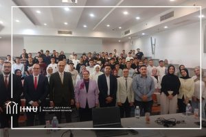 IMG 3314 جامعة حلوان الأهلية بحضور عميد كلية الحقوق.. جامعة حلوان الأهلية تنظم اليوم التعريفي لطلاب الدراسات القانونية موقع في الجامعة