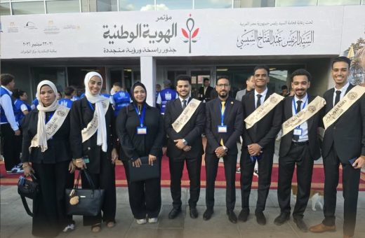 IMG 3429 جامعة بنها الأهلية جامعة جنوب الوادي الأهلية تشارك بوفد طلابي في مؤتمر «الهوية الوطنية» موقع في الجامعة