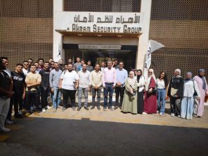 IMG 3458 القاهرة الجديدة التكنولوجية بالصور.. طلاب «القاهرة الجديدة التكنولوجية» في جولة داخل مصنع الجيوشي موقع في الجامعة