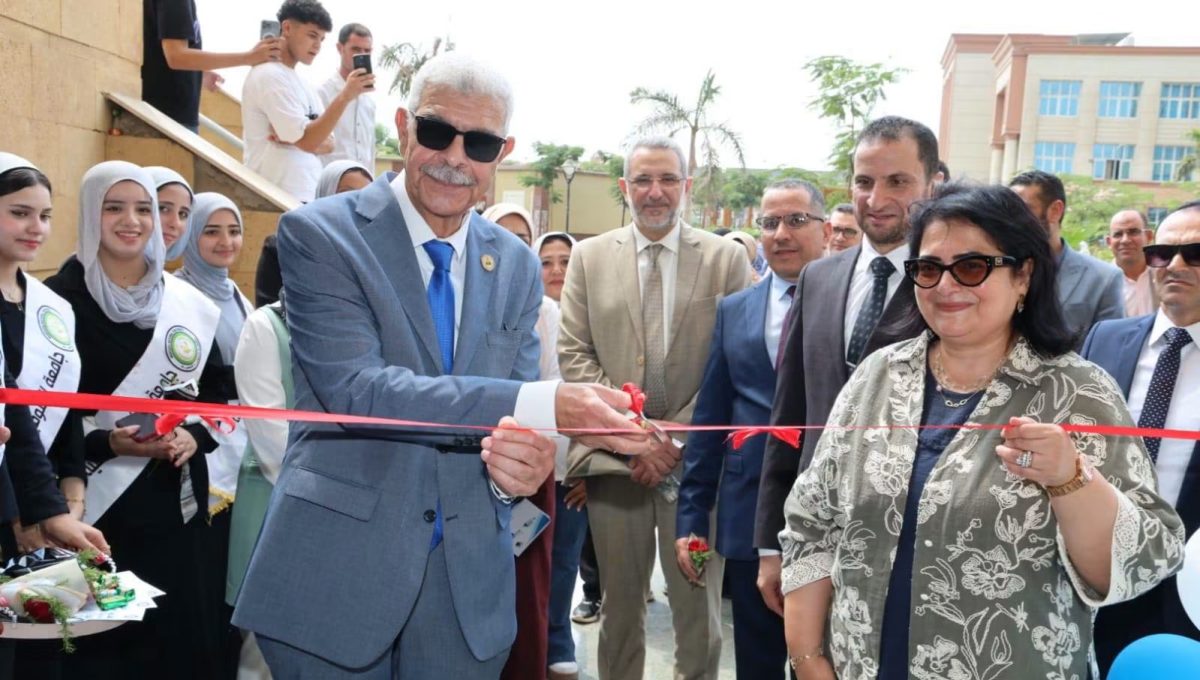 IMG 3526 جامعة المنوفية الأهلية عيادة جديدة للعلاج الطبيعي بجامعة المنوفية الأهلية.. خدمات متخصصة وتأهيل متكامل موقع في الجامعة