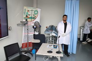 IMG 3529 جامعة المنوفية الأهلية عيادة جديدة للعلاج الطبيعي بجامعة المنوفية الأهلية.. خدمات متخصصة وتأهيل متكامل موقع في الجامعة