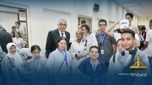 IMG 3574 عميد تجارة عين شمس يستقبل «ذوي الهمم» عميد تجارة عين شمس يستقبل «ذوي الهمم» ويؤكد: لهم مكانة خاصة في الكلية موقع في الجامعة