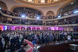 IMG 3633 الجامعة المصرية للتعلم الإلكتروني تقديرًا لعطائه الأكاديمي.. حاسبات القاهرة تكرّم رئيس الجامعة المصرية للتعلم الإلكتروني موقع في الجامعة