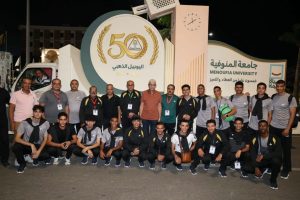 IMG 3828 أسبوع شباب الجامعات أسبوع شباب الجامعات.. 93 طالبًا وطالبة يمثلون جامعة المنوفية في 6 مجالات موقع في الجامعة
