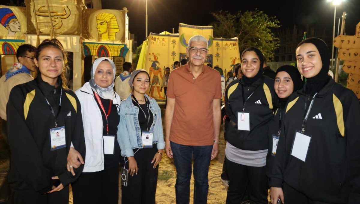IMG 3829 أسبوع شباب الجامعات أسبوع شباب الجامعات.. 93 طالبًا وطالبة يمثلون جامعة المنوفية في 6 مجالات موقع في الجامعة