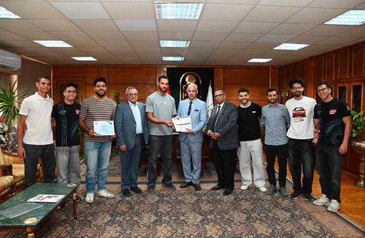 IMG 3845 جامعة أسوان ترفع درجة الاستعداد القصوى طلاب هندسة أسيوط يحصدون المركز الرابع عالميًا في مسابقة لتصميم سيارات السباق موقع في الجامعة