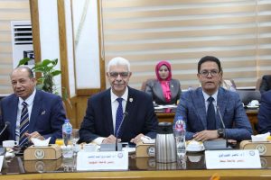 اجتماع الأعلى للجامعات بجامعة المنيا