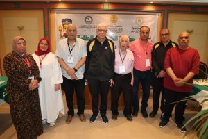 IMG 3925 رئيس جامعة المنوفية رئيس جامعة المنوفية يلتقي الوفد المشارك في أسبوع شباب الجامعات ويتابع نتائج اليوم الأول موقع في الجامعة