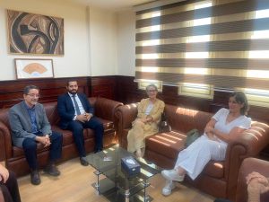 IMG 3957 جامعة القاهرة الجديدة التكنولوجية جامعة القاهرة الجديدة التكنولوجية تستعد لإطلاق برنامج دولي في الروبوتات موقع في الجامعة