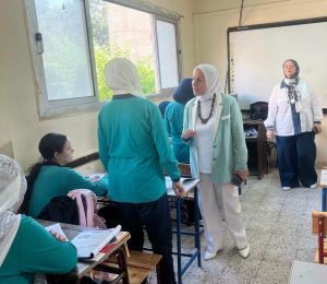 وصول التغذية المدرسية للطلاب