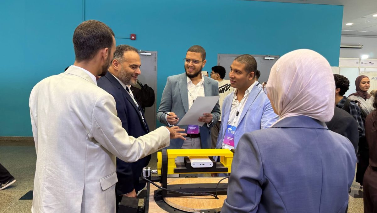 IMG 4209 قمة الابتكار الجامعي 2026 «نظام ذكي لتوجيه الشاحنات».. جامعة عين شمس تتصدر قمة الابتكار الجامعي 2026 موقع في الجامعة