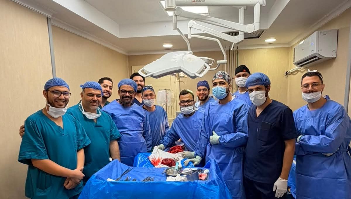 استئصال ورم بالقولون في مستشفيات جامعة بني سويف