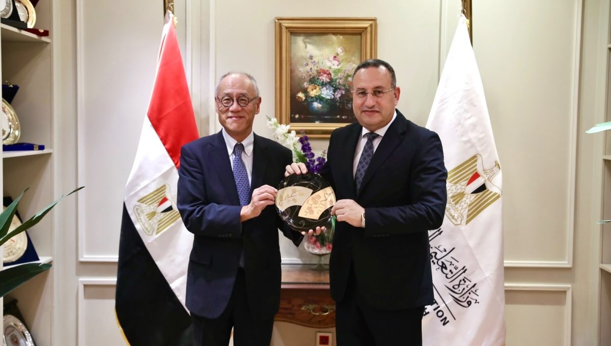 d02bfd50 7bd3 460e 8587 13d925904fb2 وزير التعليم العالي وزير التعليم العالي والسفير الياباني يبحثان ترتيبات زيارة اليابان وتوسيع التعاون في التعليم التكنولوجي موقع في الجامعة