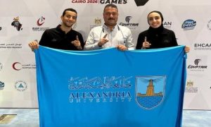 resize جامعة الإسكندرية تحصد ذهبية الزوجي المختلط جامعة الإسكندرية تحصد ذهبية الزوجي المختلط في تنس الطاولة بدورة «القاهرة 2026» موقع في الجامعة