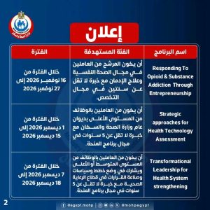 1790849512826 الصحة تعلن فتح باب الترشح لمنح دراسية في الهند الصحة تعلن فتح باب الترشح لمنح دراسية في الهند.. رابط التقديم  موقع في الجامعة