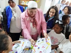 السنباطي تفتتح معرض شلاتين الأول لكتاب الطفل وتؤكد: أطفال المحافظات الحدودية أولوية
