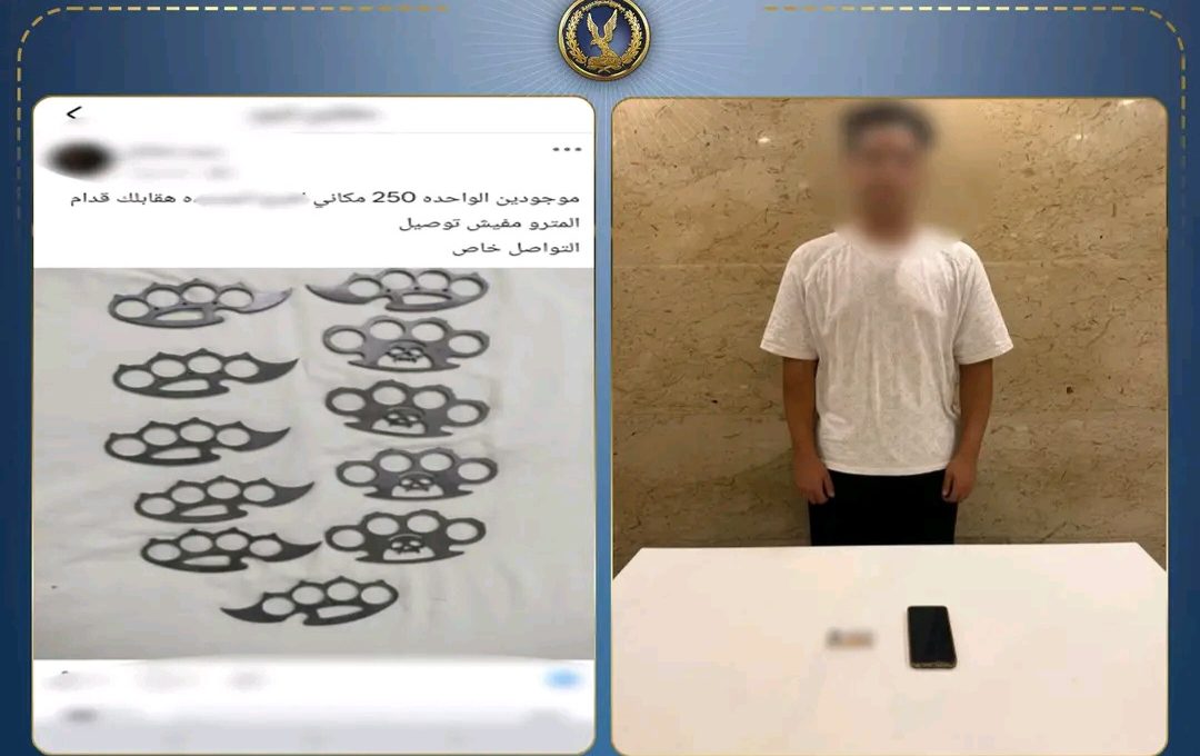 ضبط طالب بالقليوبية بتهمة النصب على المواطنين عبر صفحة تروج لبيع الأسلحة البيضاء