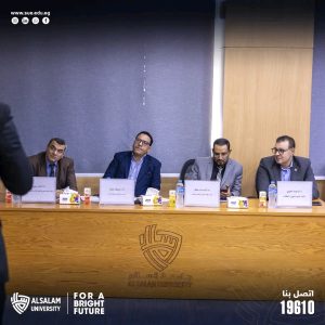 جامعة السلام تنظم مسابقة الطالب المثالي والطالبة المثالية بكلية العلاج الطبيعي