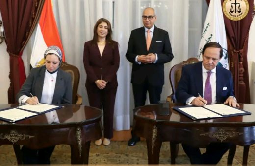 مجلس الدولة والجامعة المصرية الصينية يوقعان بروتوكول تعاون لدعم الدراسات القانونية