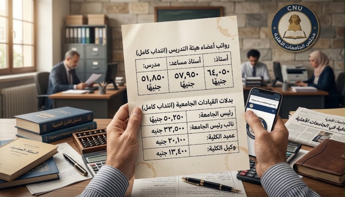 2cefdff0 0596 4e44 a890 7dfa31e52996 رواتب أعضاء هيئة التدريس المنتدبين رواتب أعضاء هيئة التدريس المنتدبين انتداب كامل بالجامعات الأهلية موقع في الجامعة