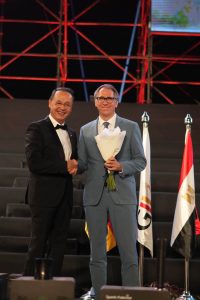 2f0be3b4 0345 462f ac62 481d8f577b2c الجامعة الألمانية الدولية أشرف منصور لخريجي الجامعة الألمانية الدولية: أنتم سفراء الجامعة وامتداد لرسالتها في مصر والعالم موقع في الجامعة