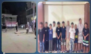 القبض على 11 طالبًا بعد مشاجرة وتراشق بالحجارة في المحلة