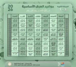 FB IMG 1790957734200 جدول دروس ومراجعات أولى وثالثة ثانوي على قناة مدرستنا جدول دروس ومراجعات أولى وثالثة ثانوي على قناة مدرستنا.. اعرف مواعيد العرض والتردد موقع في الجامعة