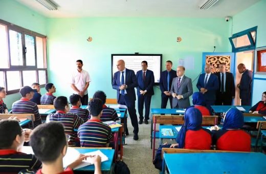 وزير التعليم من مدارس الغربية: تطوير التعليم يبدأ من المعلم