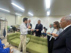 وزير التعليم العالي يبحث إنشاء فرع لجامعة تسوكوبا اليابانية 
