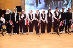 FB IMG 1791483431504 جامعة سوهاج تحتفل بذكرى انتصارات أكتوبر جامعة سوهاج تحتفل بذكرى انتصارات أكتوبر.. النعماني يشهد حفل الكورال وسط تفاعل الطلاب موقع في الجامعة