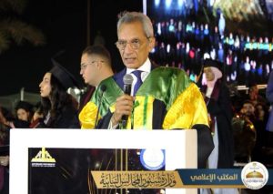 FB IMG 1791489164849 هاني حنا من حفل تخرج حقوق عين شمس هاني حنا من حفل تخرج حقوق عين شمس: مسؤولية الشباب حماية استقرار مصر والحفاظ على مقدراتها موقع في الجامعة