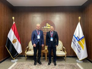 رئيس جامعة دمياط يستقبل نظيره الألماني ويبحث شراكات جديدة في التكنولوجيا 2 رئيس جامعة دمياط يستقبل نظيره الألماني