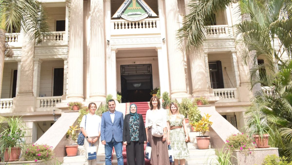 FB IMG 1791894869631 جامعة بنها تبحث مع وفد كرواتي فرص التعاون جامعة بنها تبحث مع وفد كرواتي فرص التعاون في برامج التمويل الأوروبية موقع في الجامعة