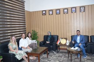 جامعة بنها تبحث مع وفد كرواتي فرص التعاون