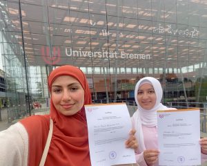 بدعم من DAAD.. طالبتان بجامعة الملك سلمان الدولية تشاركان في مدرسة صيفية بألمانيا 2 طالبتان بجامعة الملك سلمان الدولية تشاركان في مدرسة صيفية بألمانيا