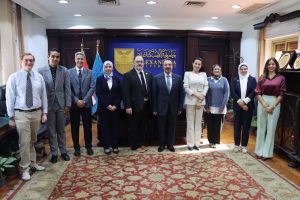 FB IMG 1792331793661 جامعة الإسكندرية توقّع مذكرة تفاهم مع جامعة أمريكية جامعة الإسكندرية توقّع مذكرة تفاهم مع جامعة أمريكية لتعزيز التعاون الأكاديمي والبحثي وتبادل الخبرات موقع في الجامعة