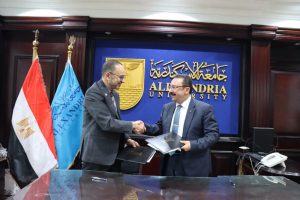 FB IMG 1792339640601 جامعة الإسكندرية تفتح لطلابها فرصًا دولية جديدة جامعة الإسكندرية تفتح لطلابها فرصًا دولية جديدة باتفاقية مع جامعة ماكماستر الكندية موقع في الجامعة