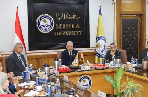 FB IMG 1792578128830 أسماء رئيس جامعة المنيا يعلن خريطة المشروعات الجديدة.. مستشفيان بسعة 670 سريرًا وانطلاقة استثمارية موقع في الجامعة