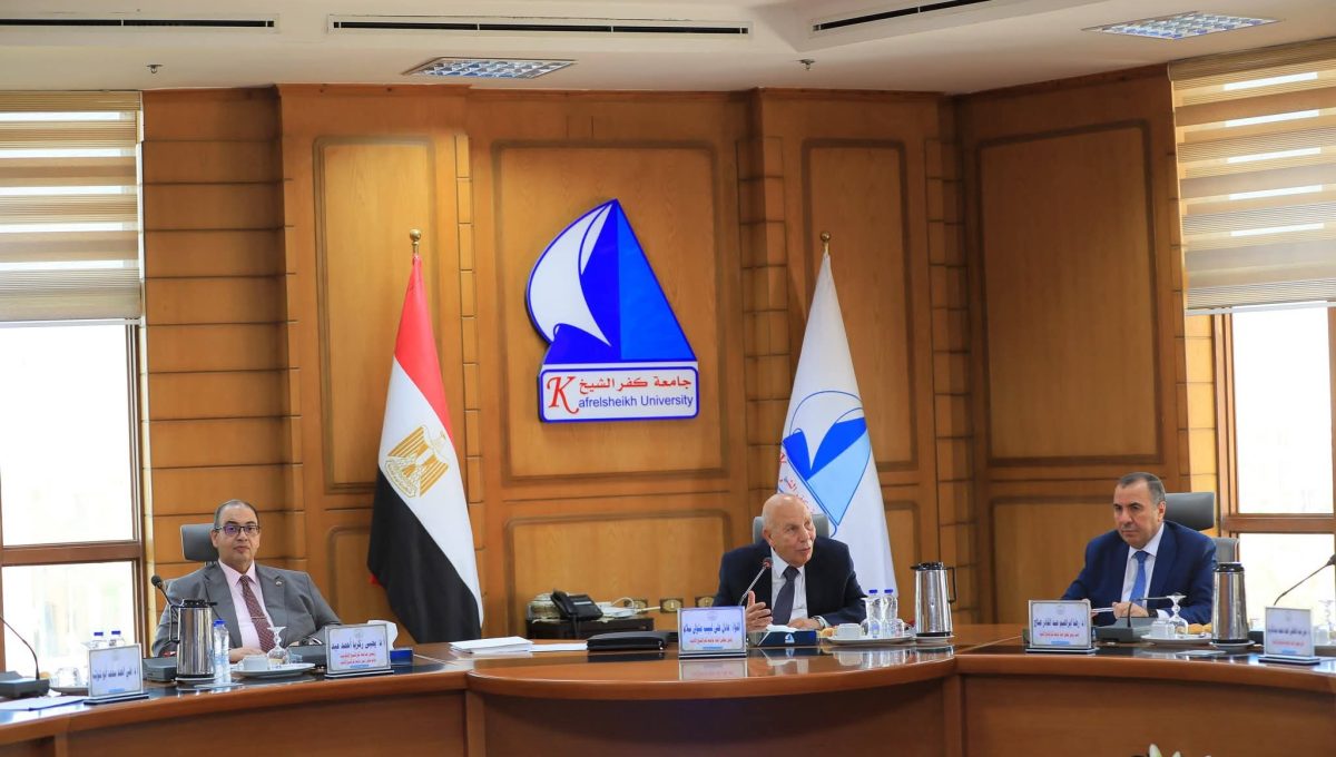 بدء إنشاءات جامعة كفر الشيخ الأهلية 
