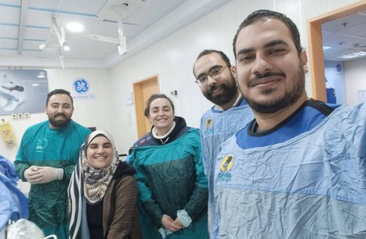 FB IMG 1793100048517 جامعة المنيا تنجح في إجراء 5 تدخلات بالقسطرة جامعة المنيا تنجح في إجراء 5 تدخلات بالقسطرة المخية خلال يوم واحد موقع في الجامعة
