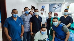 FB IMG 1793100050304 جامعة المنيا تنجح في إجراء 5 تدخلات بالقسطرة جامعة المنيا تنجح في إجراء 5 تدخلات بالقسطرة المخية خلال يوم واحد موقع في الجامعة