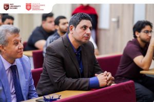 FB IMG 1793113054042 جامعة مايو بالقاهرة جامعة مايو بالقاهرة تنظم ندوة لتعريف الطلاب بمهارات بناء العلامة الشخصية والتطوير المهني| صور موقع في الجامعة