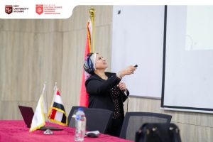 FB IMG 1793113057282 جامعة مايو بالقاهرة جامعة مايو بالقاهرة تنظم ندوة لتعريف الطلاب بمهارات بناء العلامة الشخصية والتطوير المهني| صور موقع في الجامعة