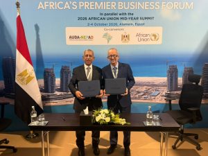 IMG 20261003 WA0084 الأكاديمية العربية وجامعة سنجور تتفقان على تنظيم الأكاديمية العربية وجامعة سنجور تتفقان على تنظيم مدارس صيفية وورش عمل وبرامج تدريب مشتركة موقع في الجامعة