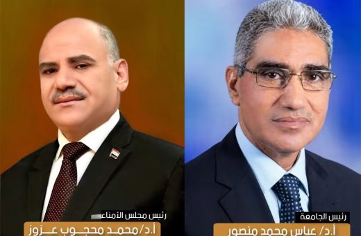 الدكتور عباس منصور رئيساً لجامعة جنوب الوادي الأهلية 
