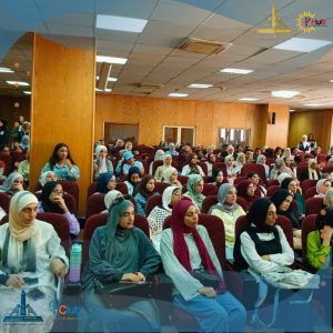 IMG 20261007 WA0069 ألسن عين شمس تكشف فرص العمل الجديدة ألسن عين شمس تكشف فرص العمل الجديدة في صناعة المحتوى والبودكاست والأداء الصوتي موقع في الجامعة
