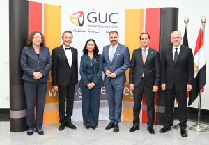 IMG 20261007 WA0073 وزير الخارجية الألماني وزير الخارجية الألماني: خريجو GUC سفراء للمعرفة وجسر دائم بين مصر وألمانيا موقع في الجامعة