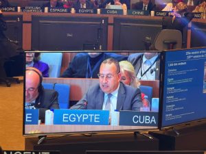 IMG 20261009 WA0070 ترشح مصر لعضوية المجلس التنفيذي لليونسكو وزير التعليم العالي يعلن ترشح مصر لعضوية المجلس التنفيذي لليونسكو للفترة 2029–2033 موقع في الجامعة
