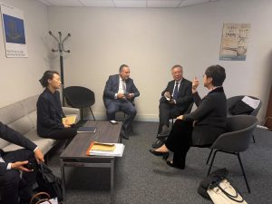 IMG 20261009 WA0082 تفاصيل لقاءات وزير التعليم العالي مع 3 دول بباريس منح وتبادل طلابي وجامعات تكنولوجية.. تفاصيل لقاءات وزير التعليم العالي مع 3 دول بباريس موقع في الجامعة